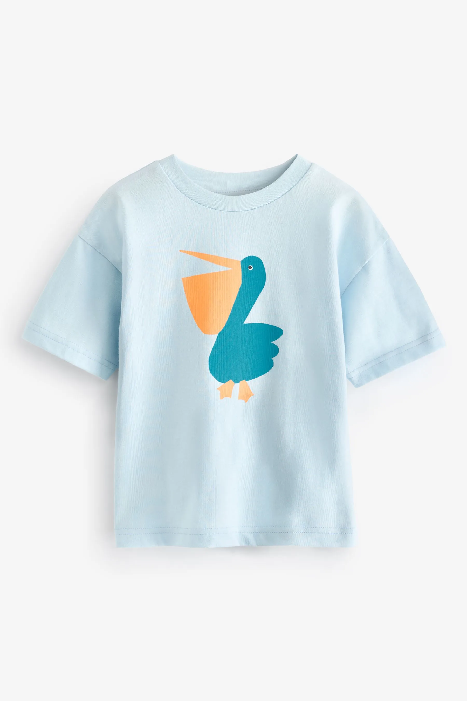 100% Cotton Short Sleeve Character T-Shirts 3 Pack (3mths-7yrs)    
