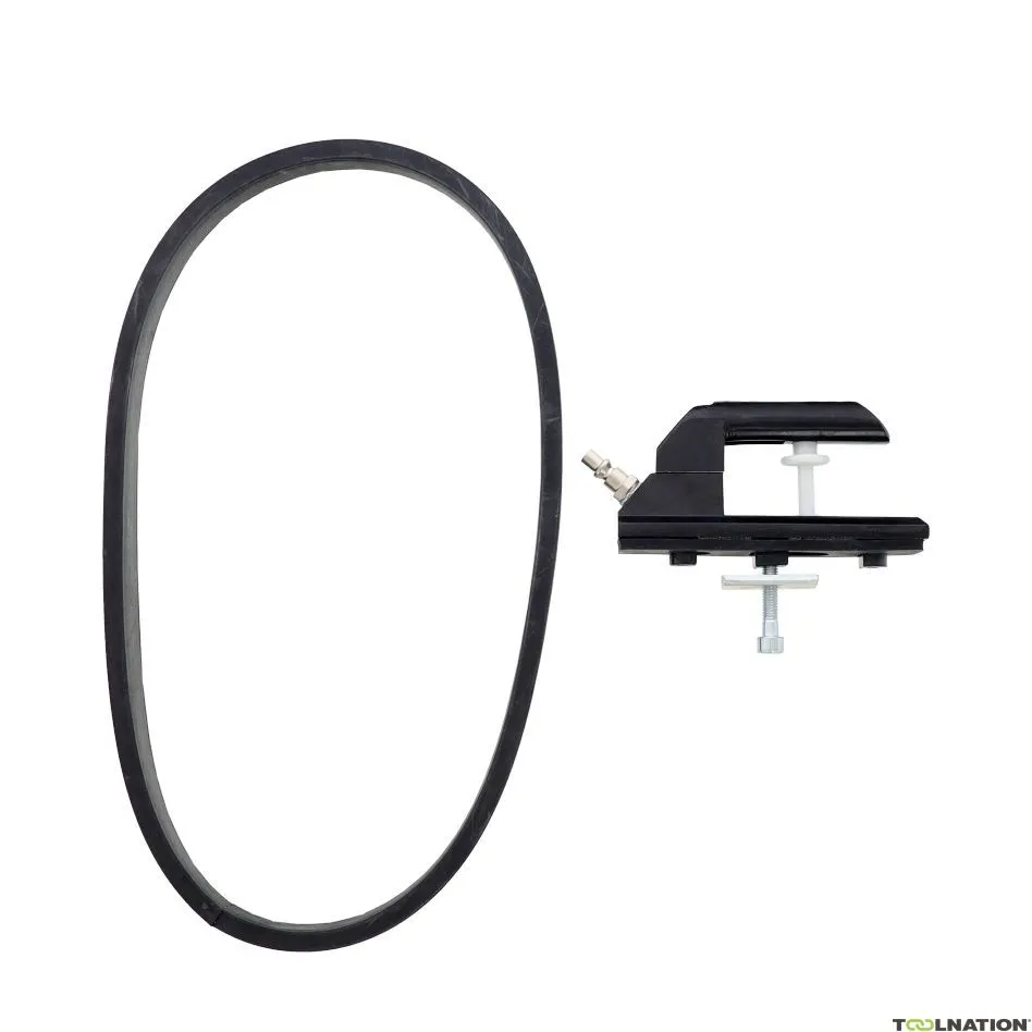 Adamas 7982008SET Supporto per trapano con set a vuoto (gomma + blocco) Rullo 250