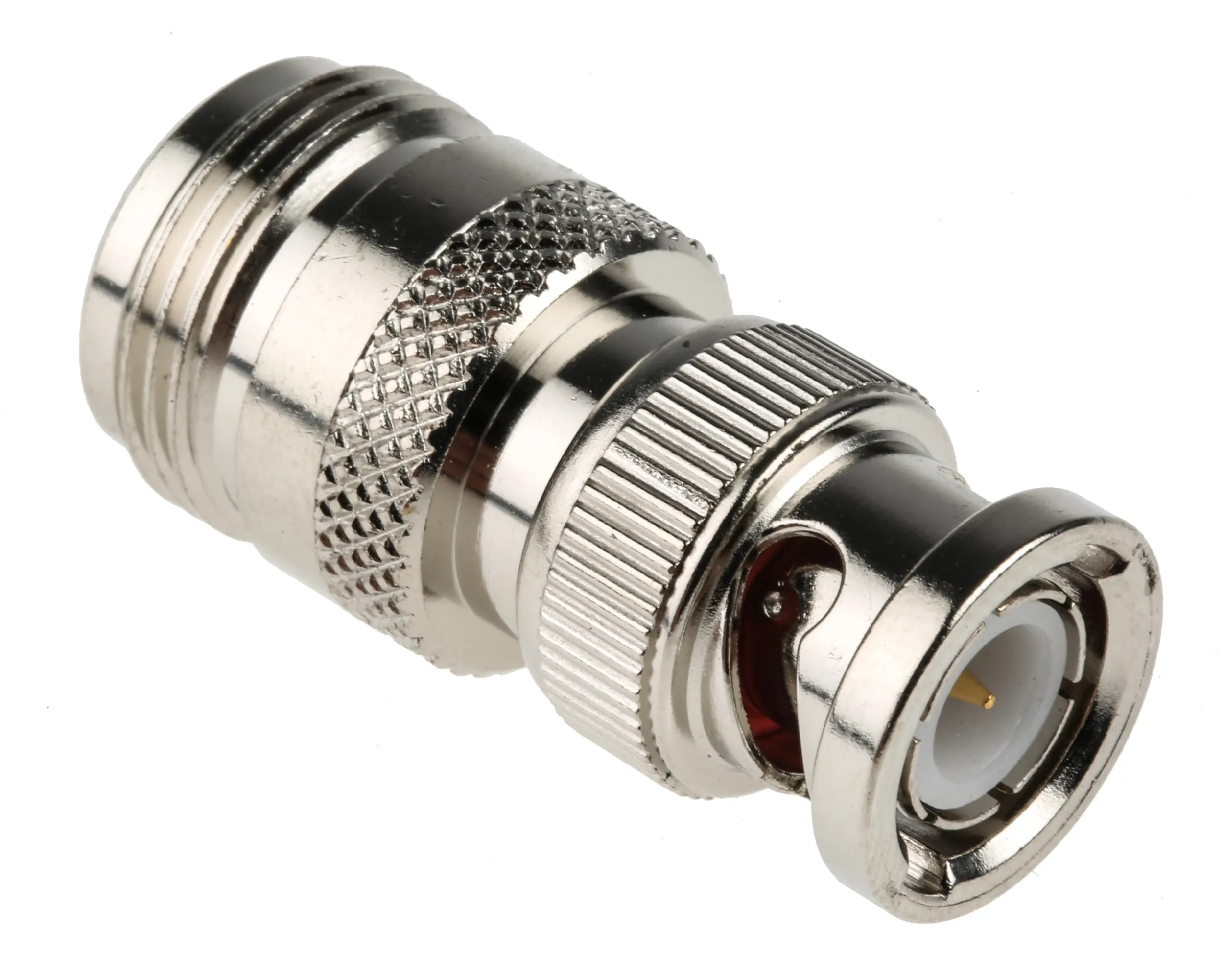 Adattatore RF diritto RS Pro 50Ω, da BNC maschio a Tipo N femmina