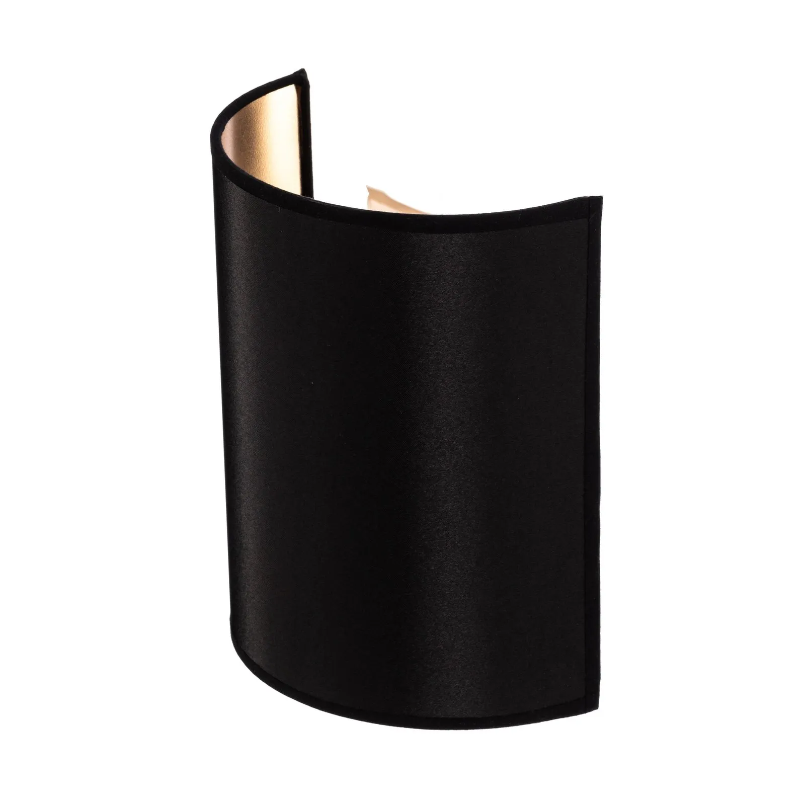 Applique Satin di raso, nero/oro