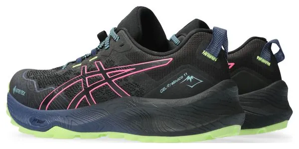 Asics GEL-Trabuco 11 GTX Scarpe da trail da donna Nero Rosa Verde