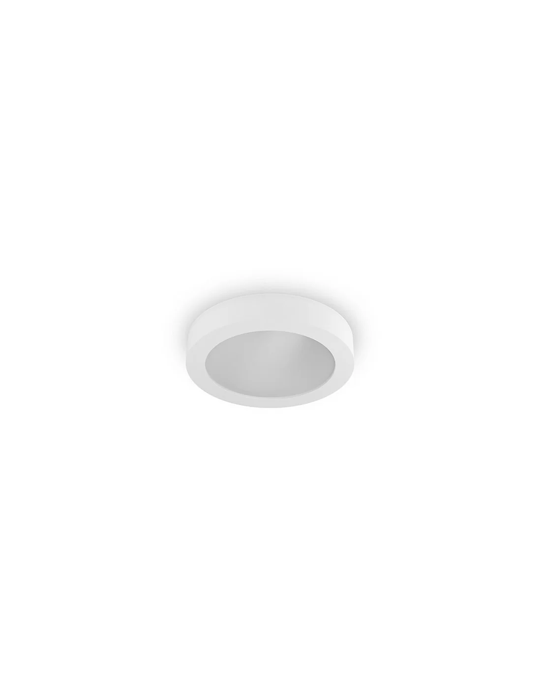 Belfiore 9010 8879 Slub small plafoniera ceramica bianca