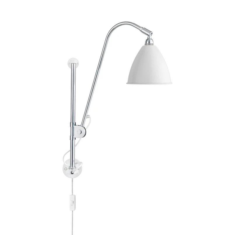 Bestlite BL5 Applique da Parete Ø16 Cromato/Bianco Opaco - GUBI | Acquista online