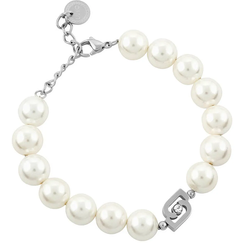 Bracciale Donna Acciaio e Perle Icona Liu Jo Luxury