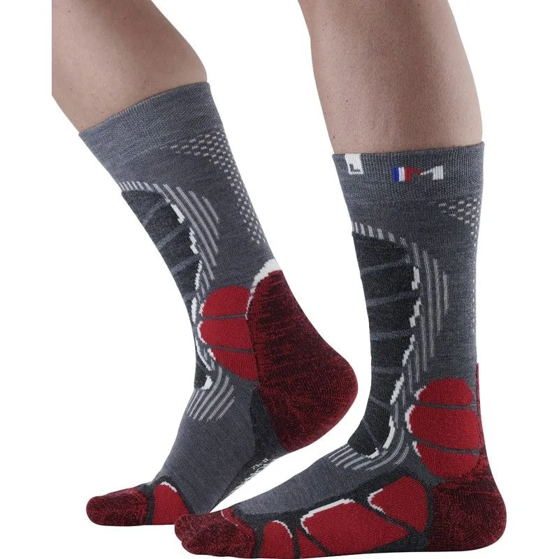 Calzini TREK WOOL - Monnet TREK LIGHT (Rosso)
