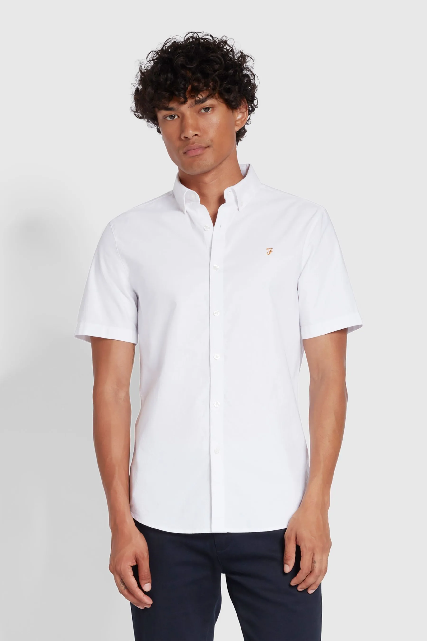 Camicia farah brewer a maniche corte    