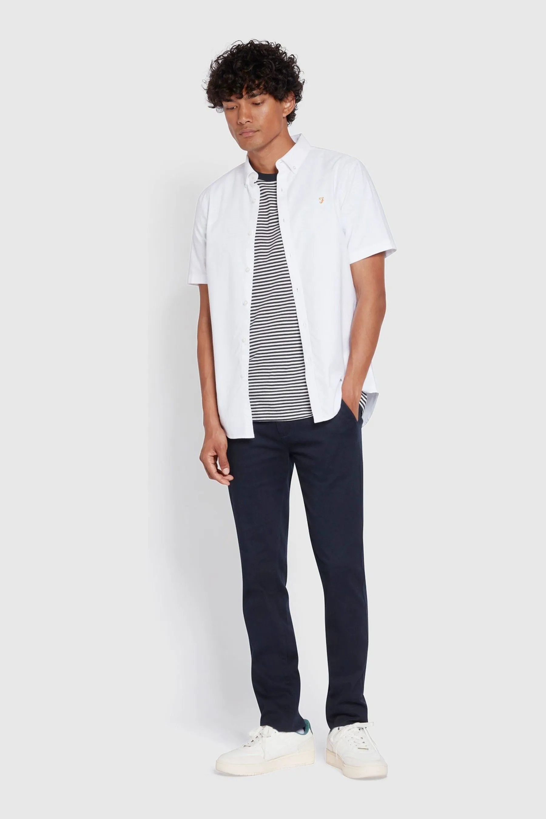 Camicia farah brewer a maniche corte    