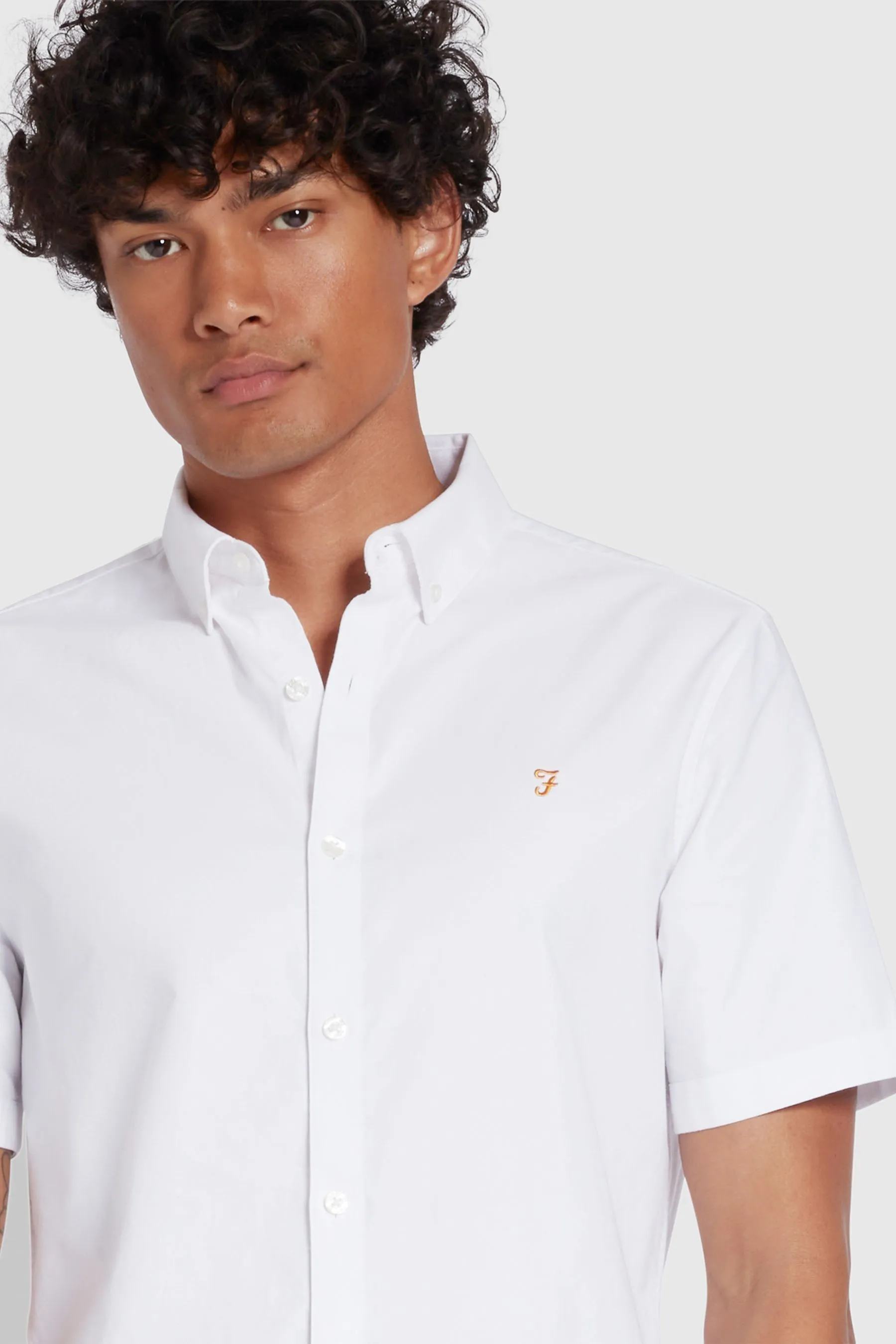 Camicia farah brewer a maniche corte    