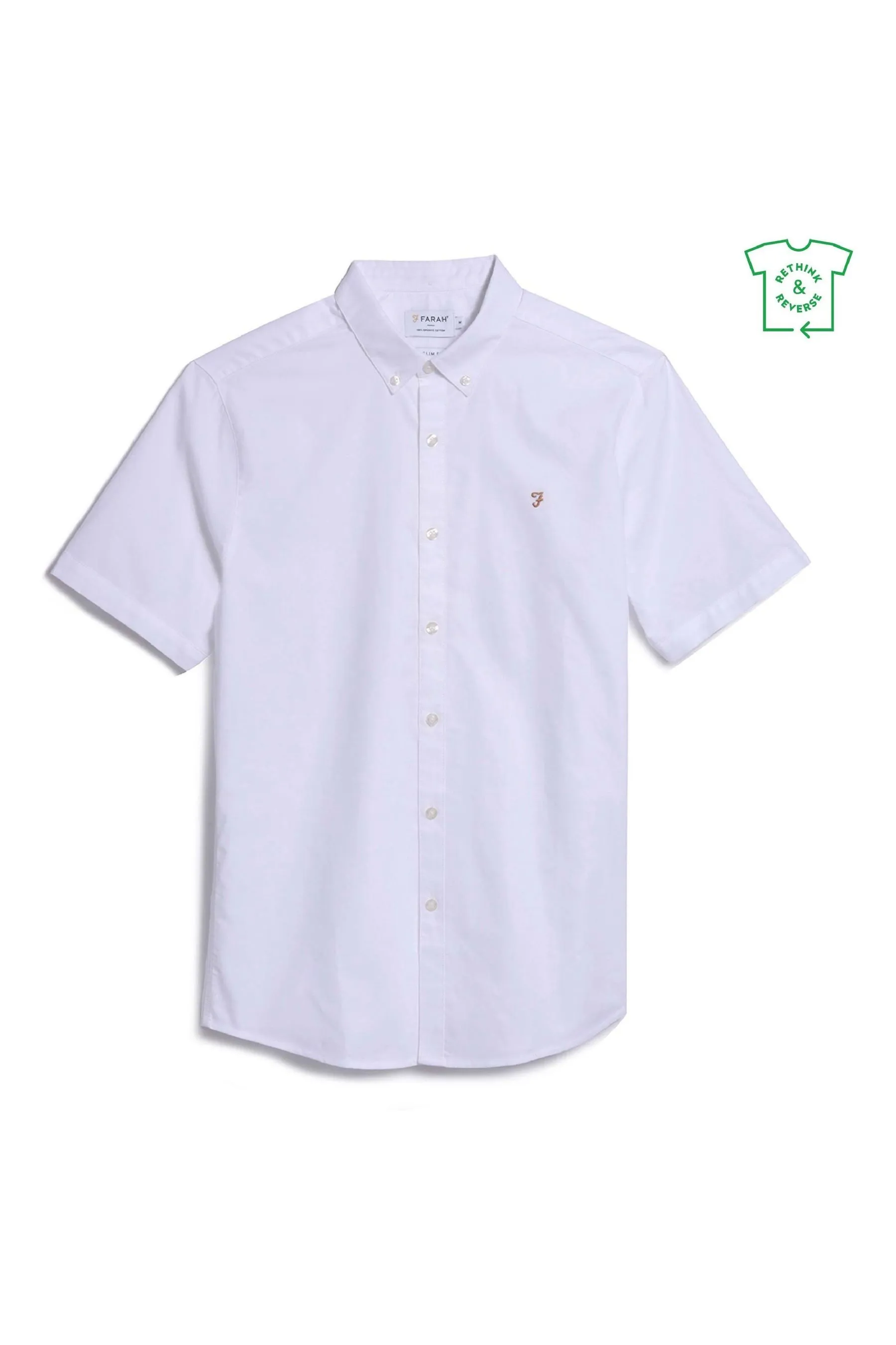 Camicia farah brewer a maniche corte    