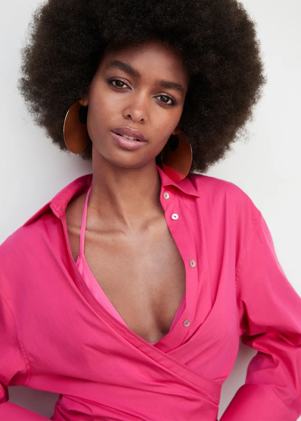 Camicia incrociata nodo