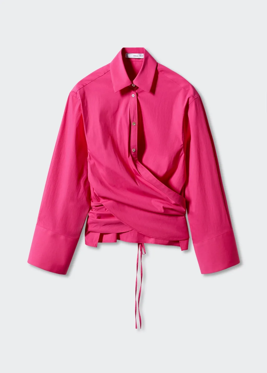 Camicia incrociata nodo