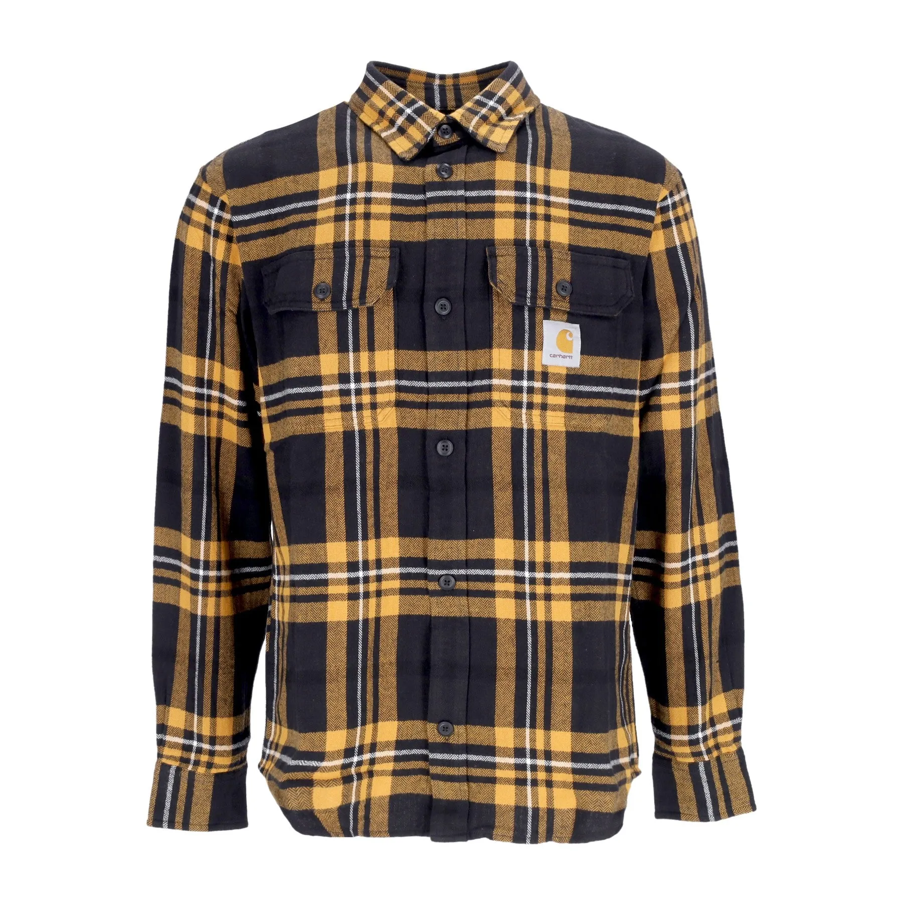 Camicia Manica Lunga Uomo L/s Wallace Shirt Wallece Check/black