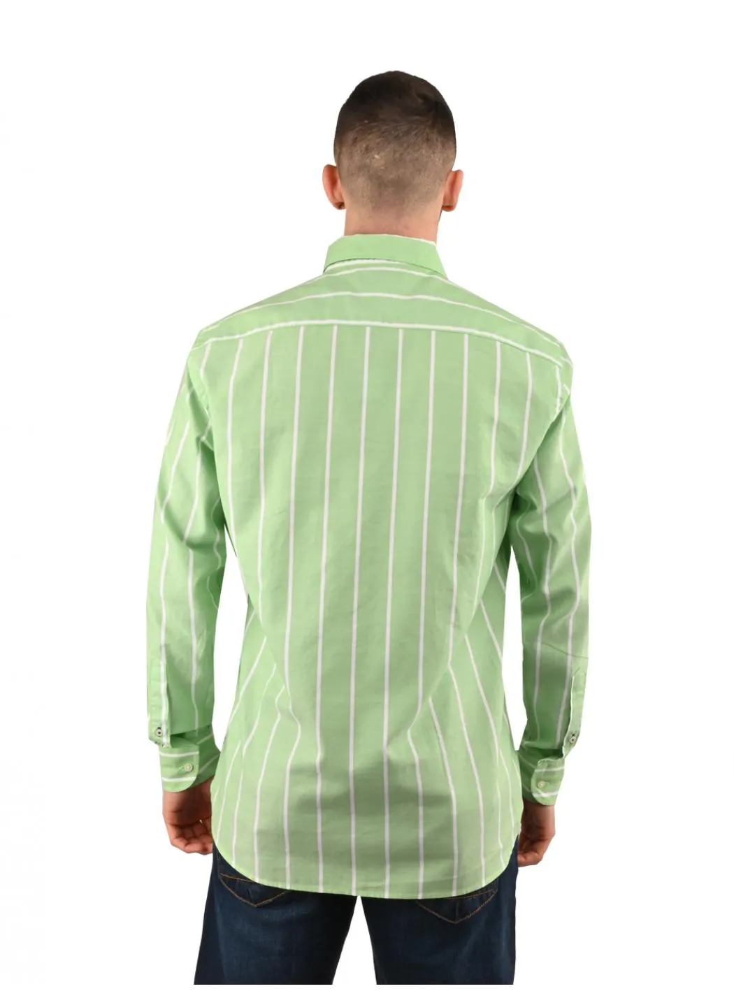 Camicia Uomo tommy hilfiger MW0MW30080-0CD OXFORD STRIPE RF SHIRT