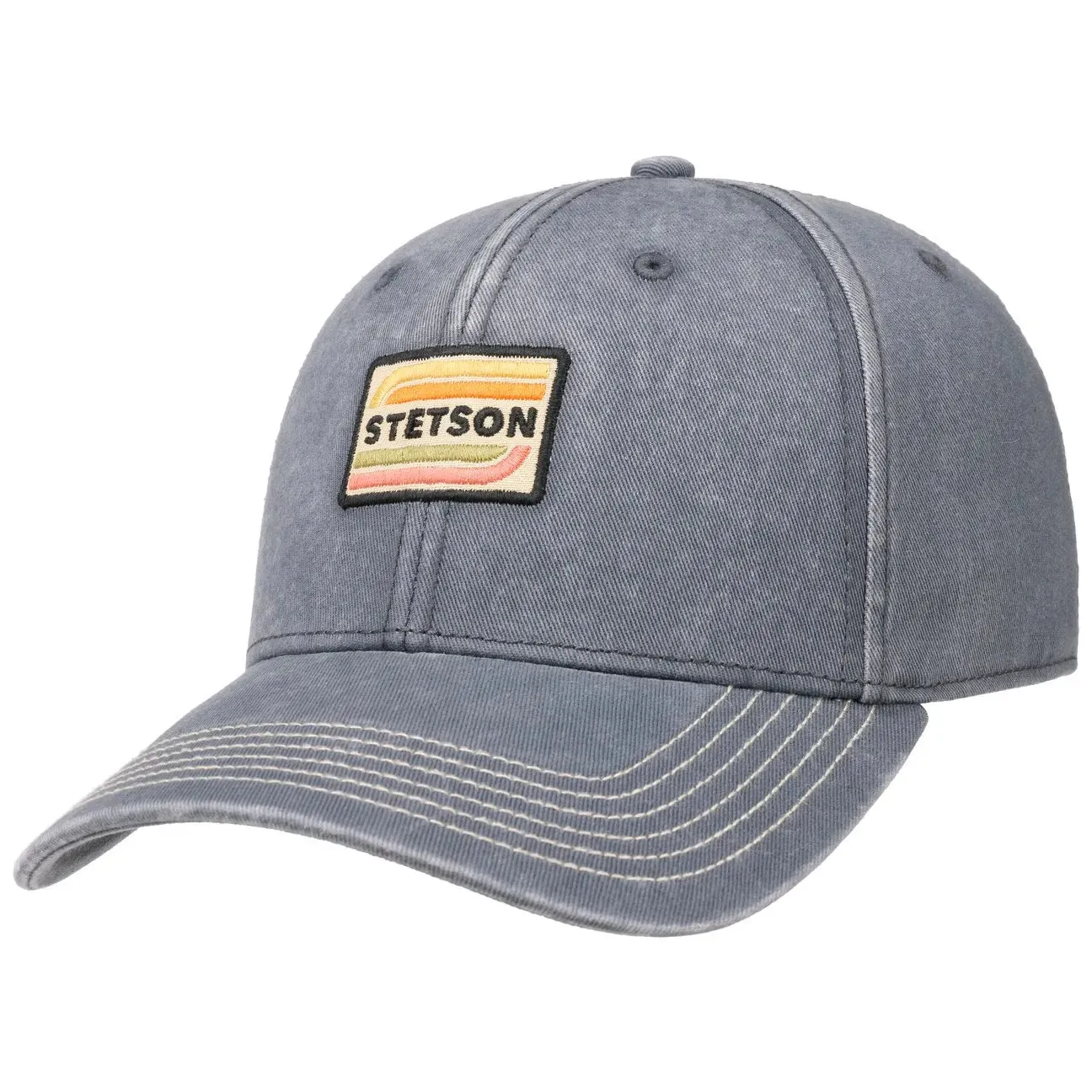 Cappellino Lenloy Cotton Grigio Stetson