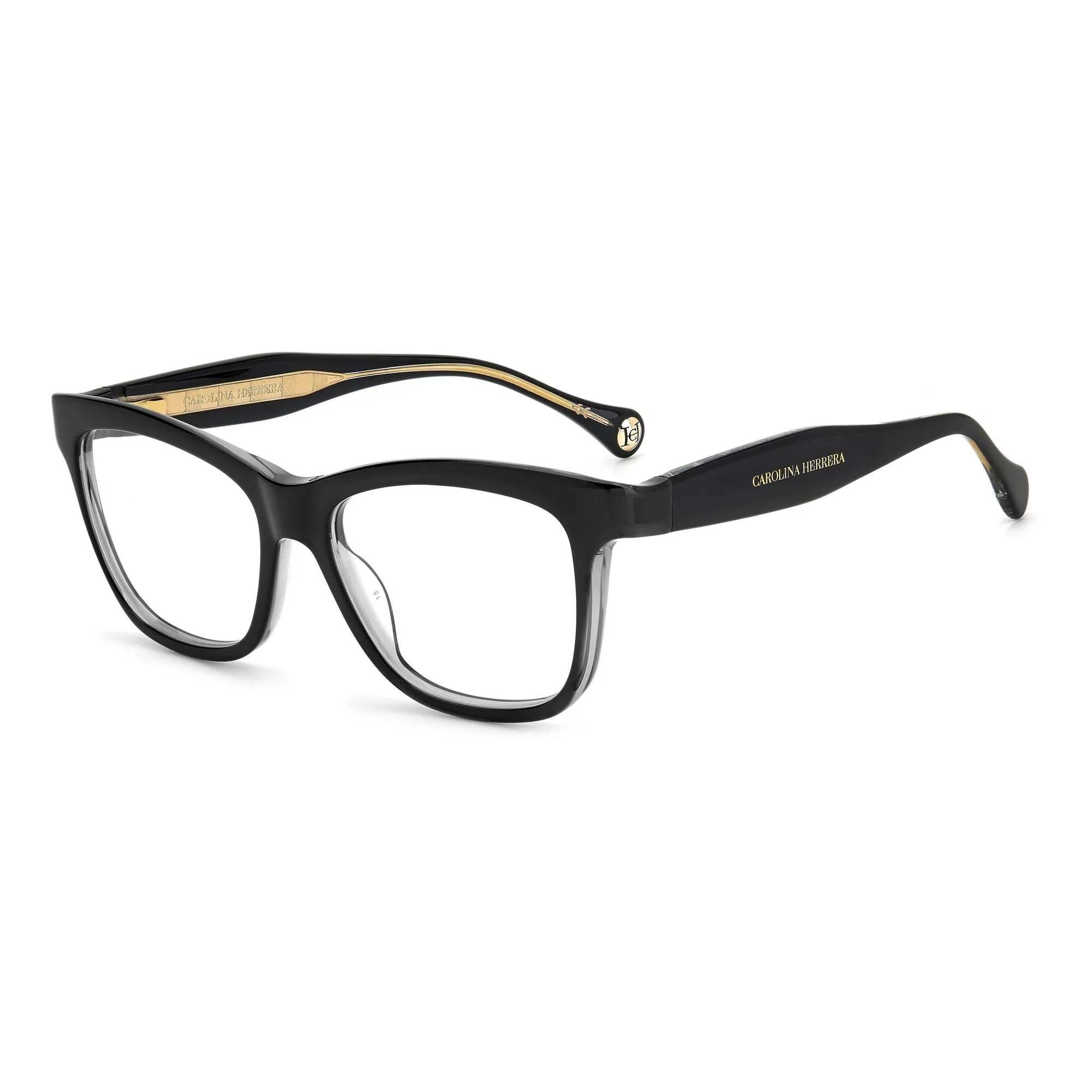   Carolina Herrera CH 0016 - 08A Grigio Nero | Occhiale Da Vista Donna 