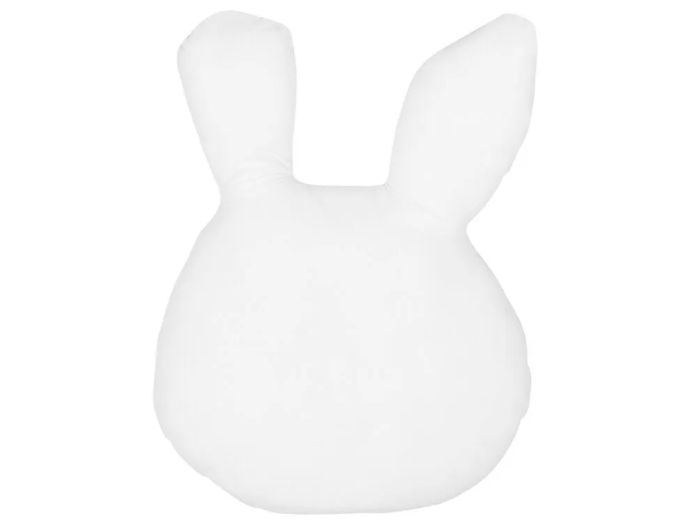 Cotton Kids Cushion Bunny 53 x 43 cm Black and White KANPUR