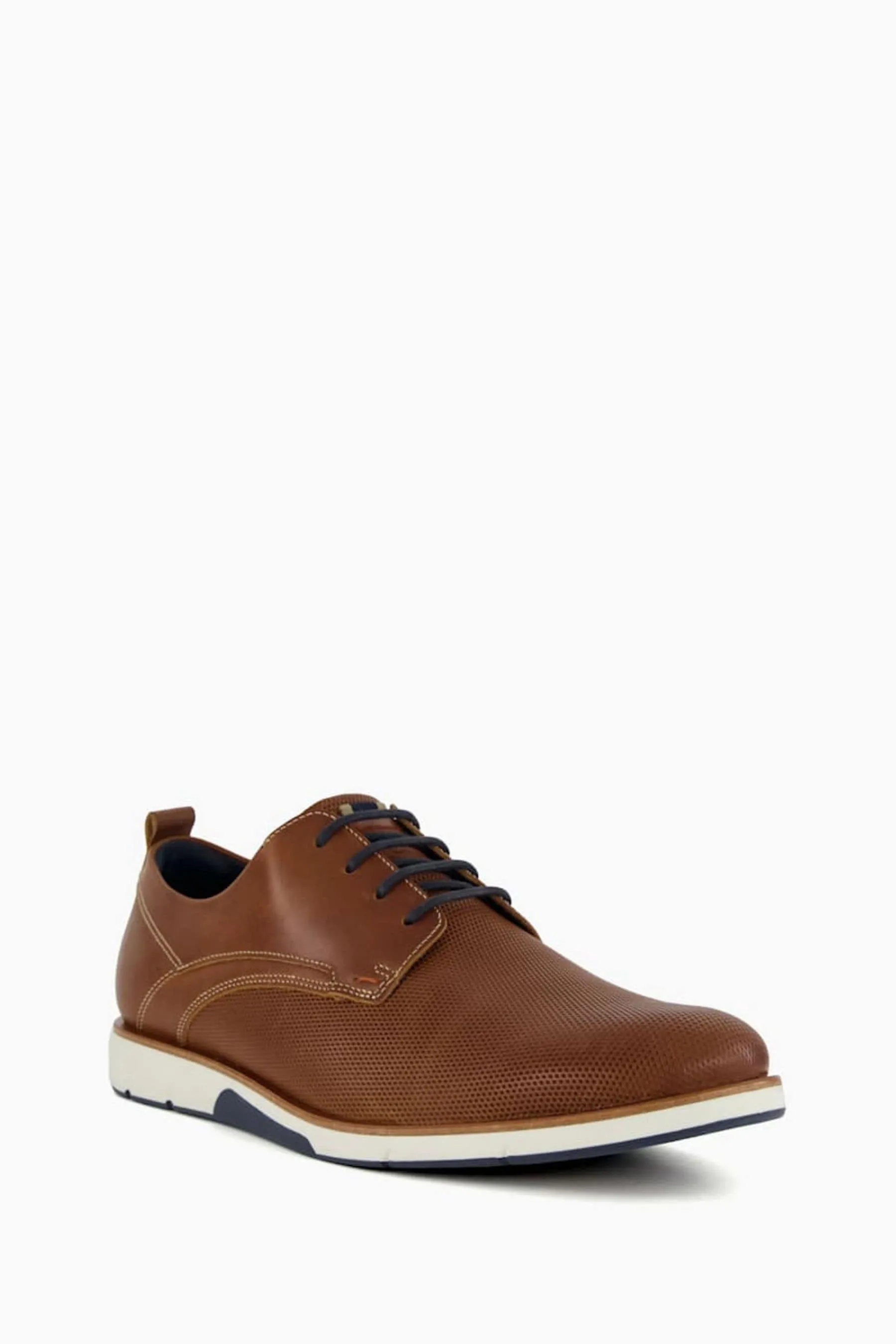 Dune London - Barnabey - Scarpe Derby traforata tinta unita