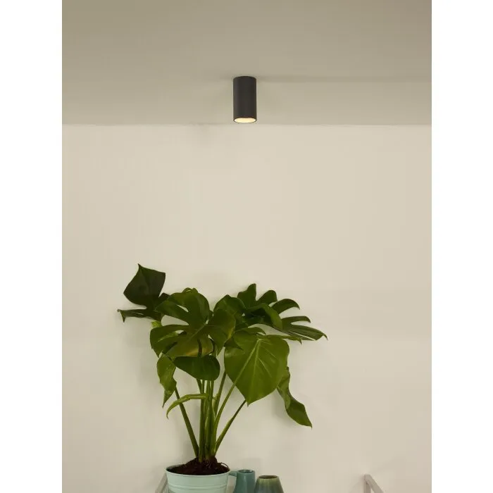 Faretto da soffitto Lucide DELTO LED Grigio, 1-Luce