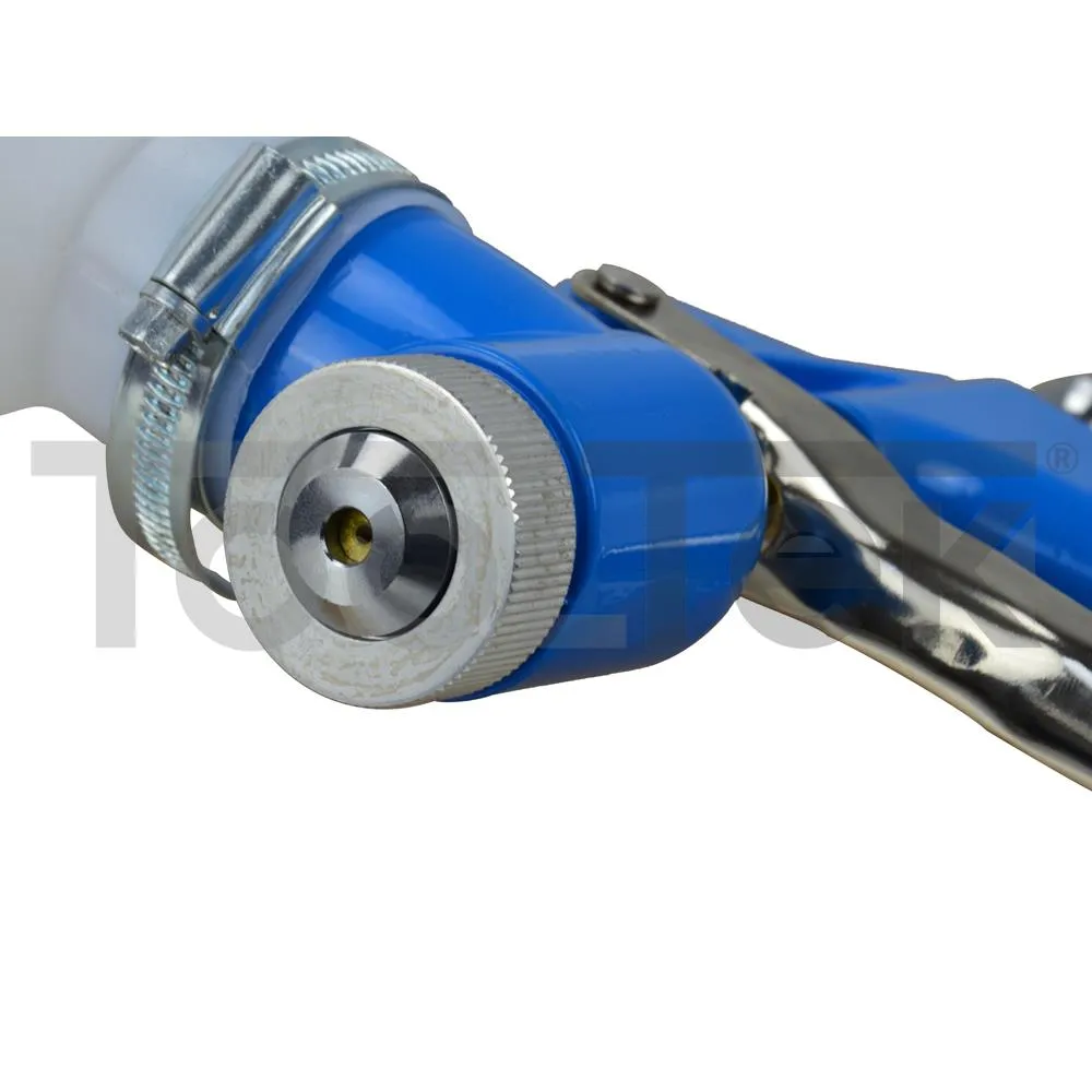 GEKO G01114 PISTOLA AEROGRAFO AD ARIA VERNICIATURA INTONACARE 4,6,8mm 6lt 