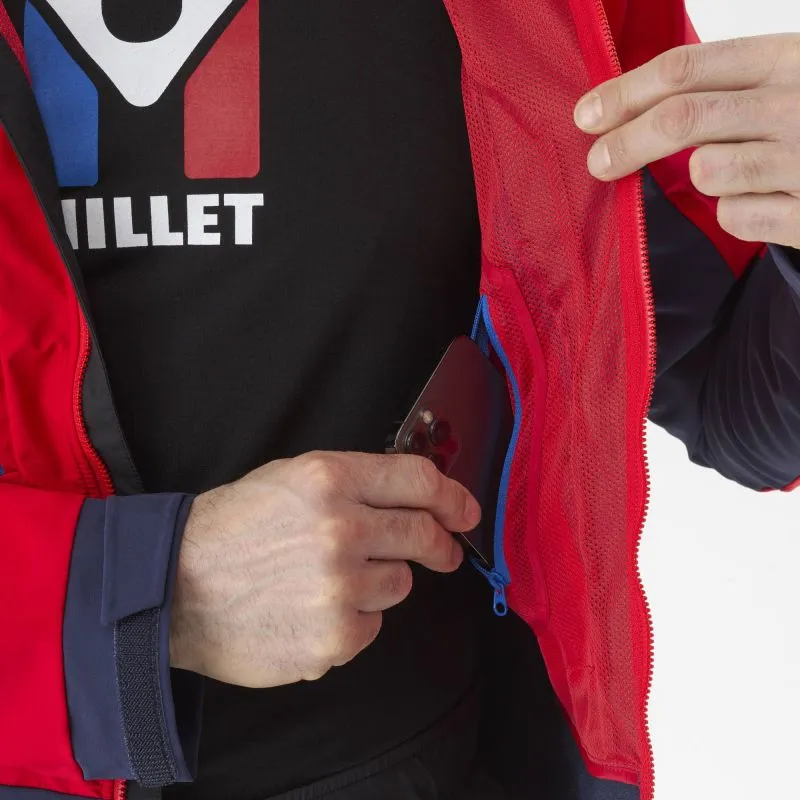 Giacca a vento da uomo Millet Trilogy V INF JKT M (SAPHIR/ROUGE)
