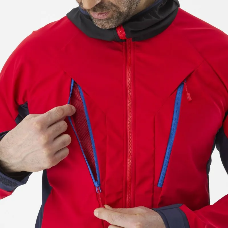 Giacca a vento da uomo Millet Trilogy V INF JKT M (SAPHIR/ROUGE)