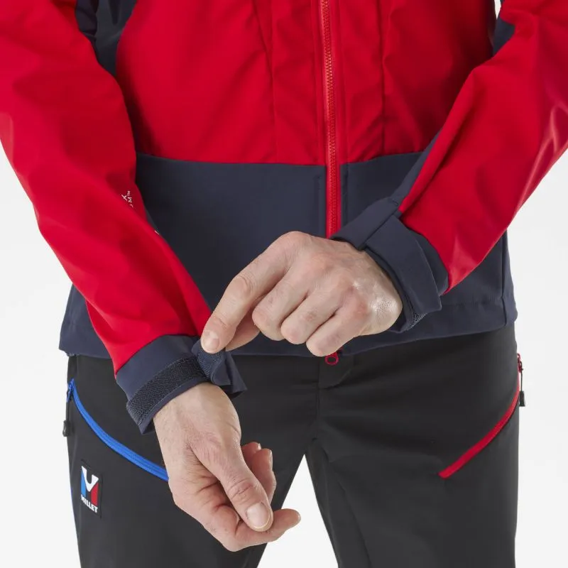 Giacca a vento da uomo Millet Trilogy V INF JKT M (SAPHIR/ROUGE)