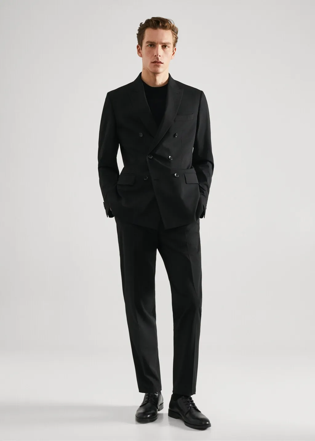 Giacca completo slim fit incrociata
