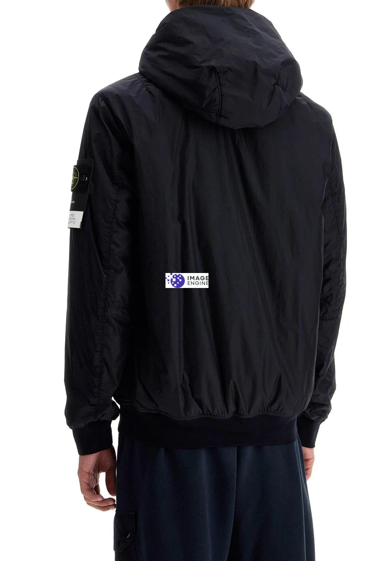 Giacca in Garment Dyed Crinkle Reps R-Ny