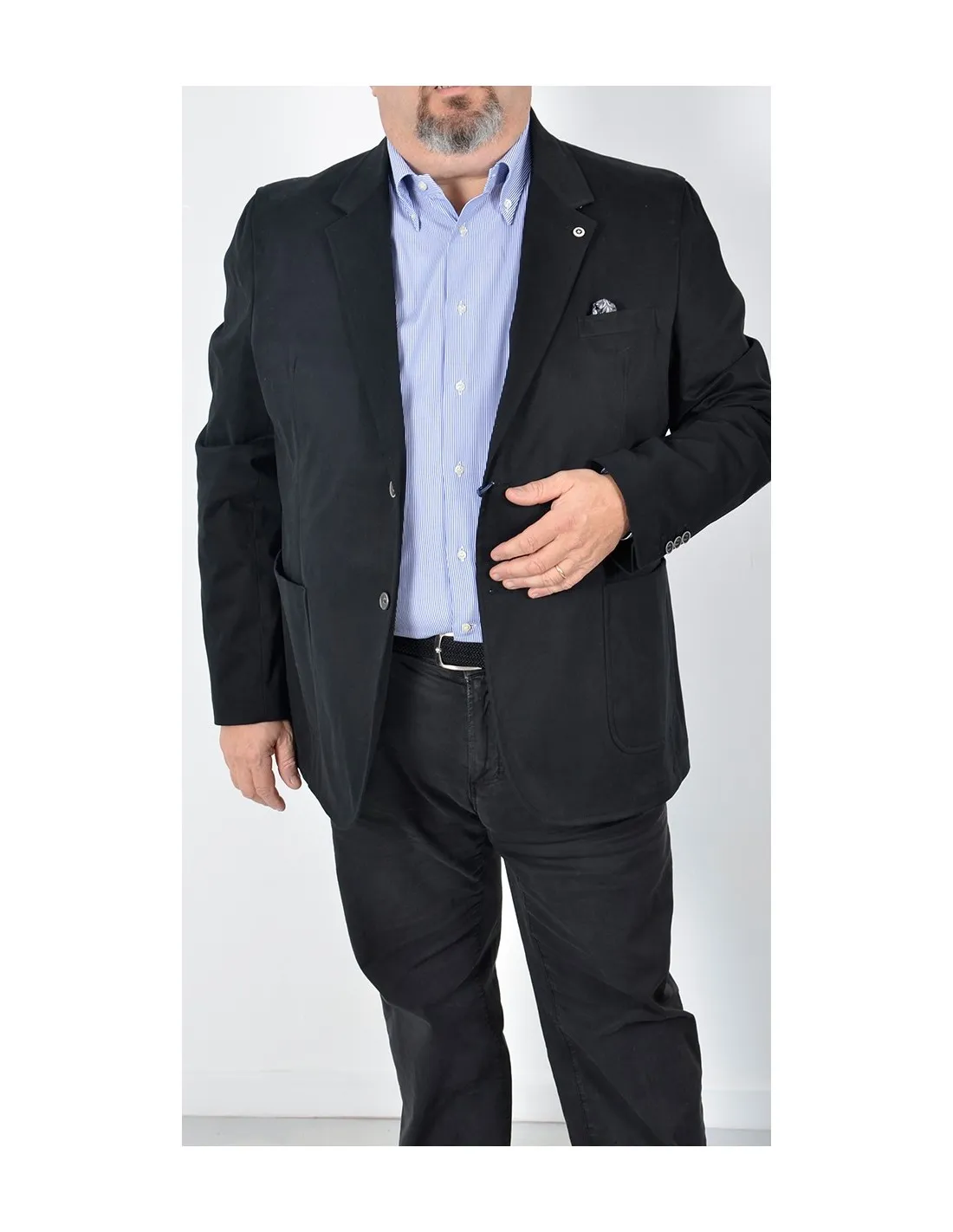 Giacca Nero Cotone Mod Camisano  A/I