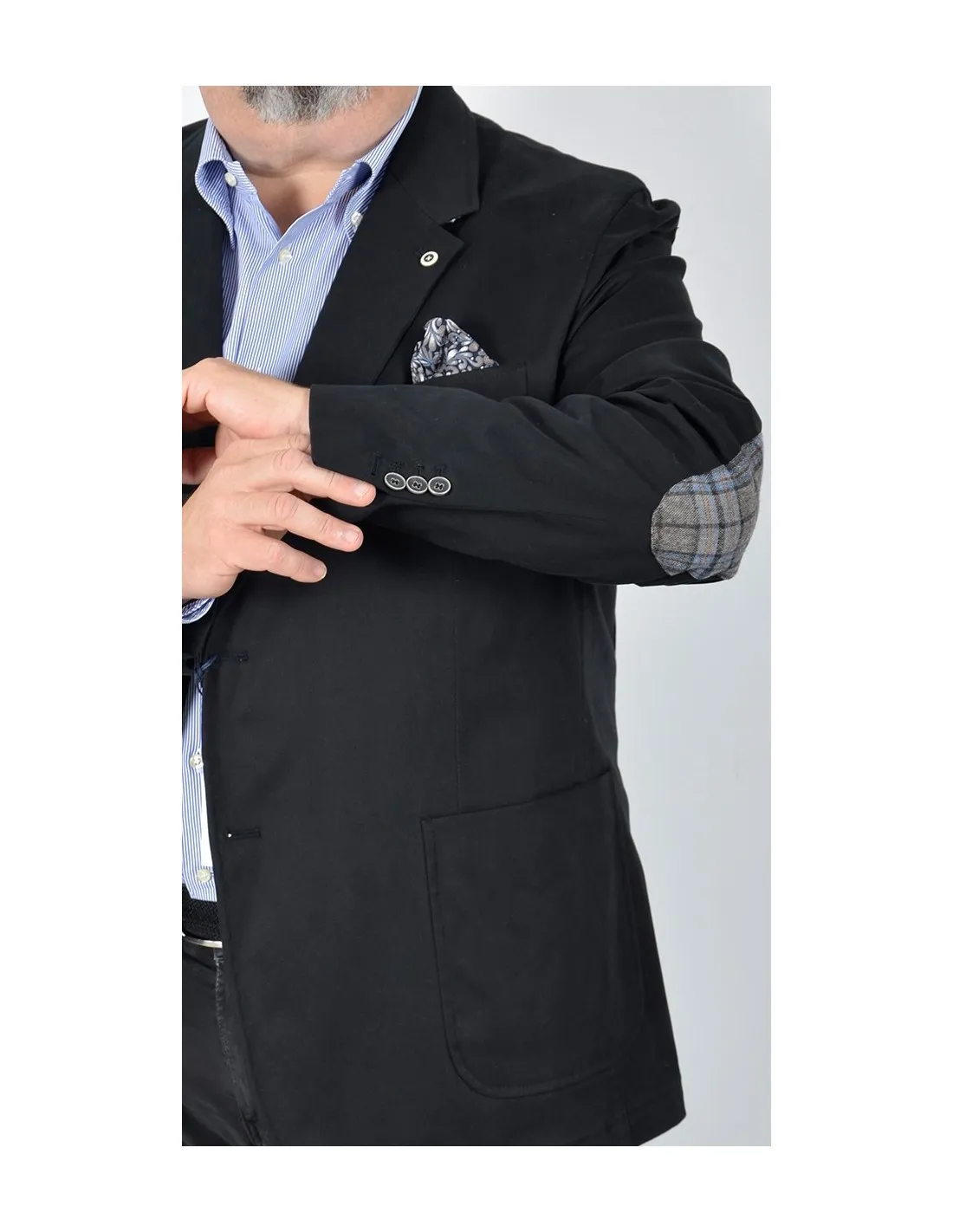 Giacca Nero Cotone Mod Camisano  A/I