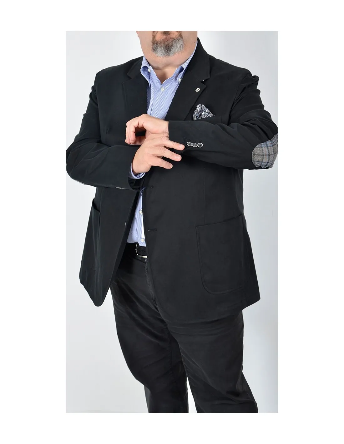 Giacca Nero Cotone Mod Camisano  A/I