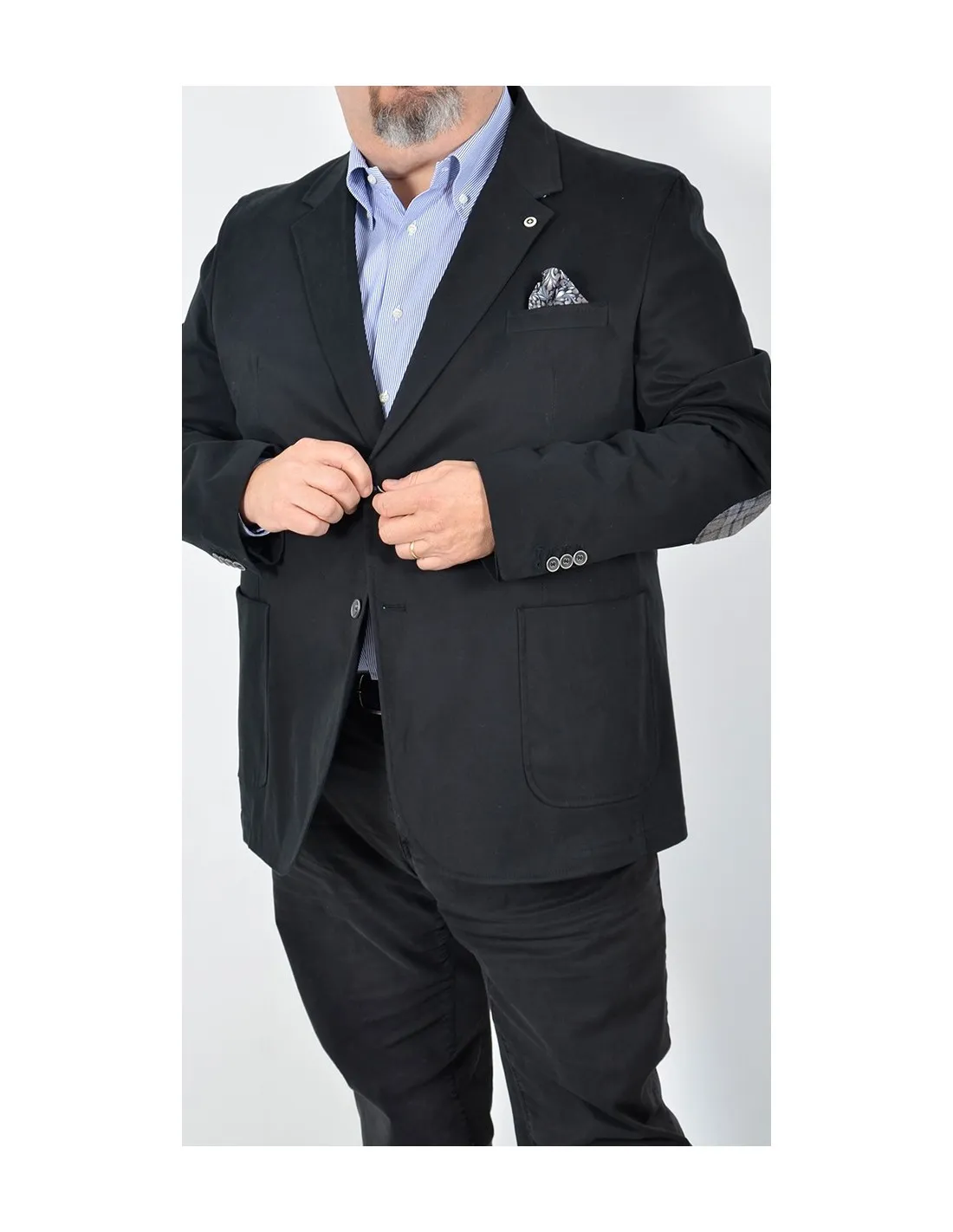 Giacca Nero Cotone Mod Camisano  A/I