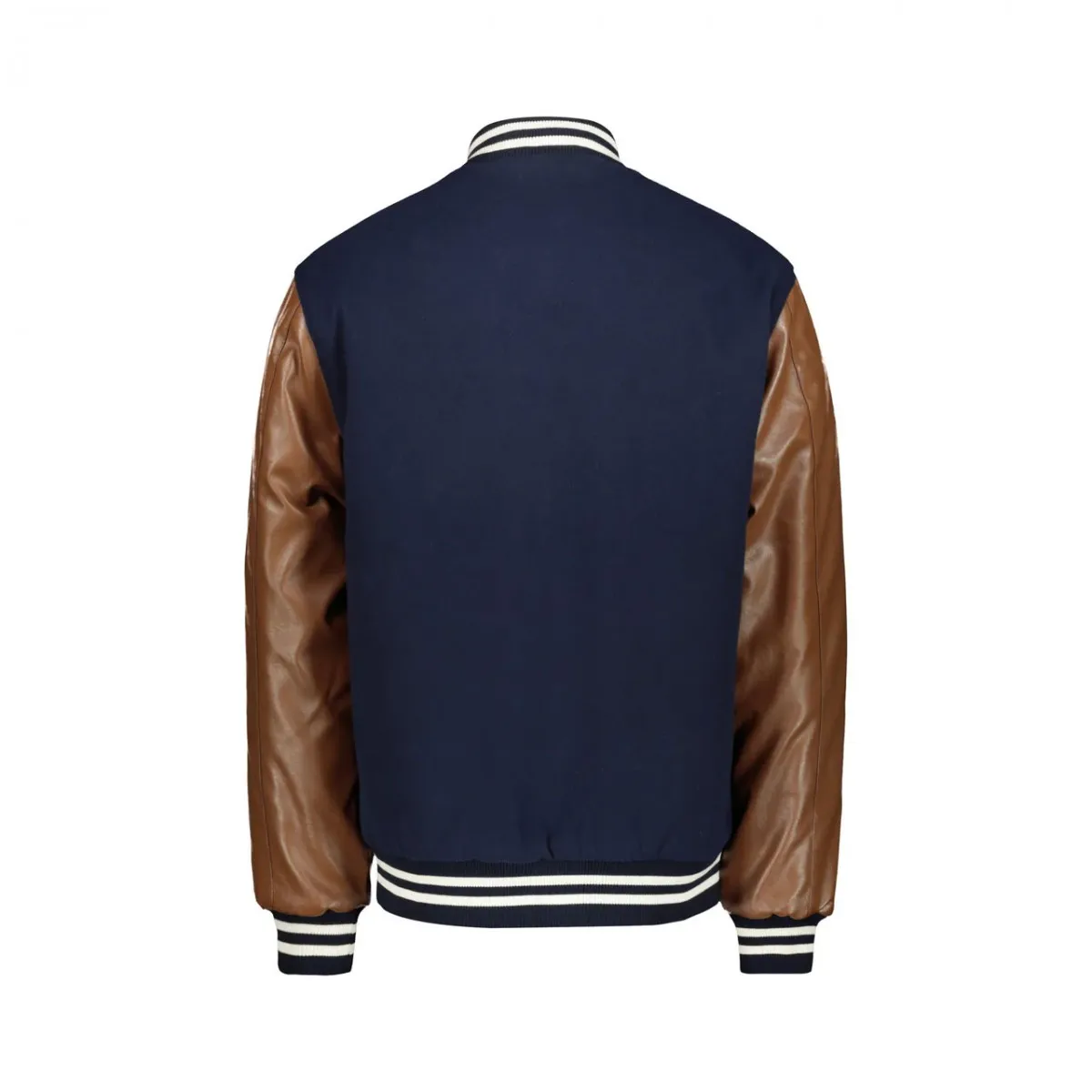 Giacca Varsity Classic Navy Brown