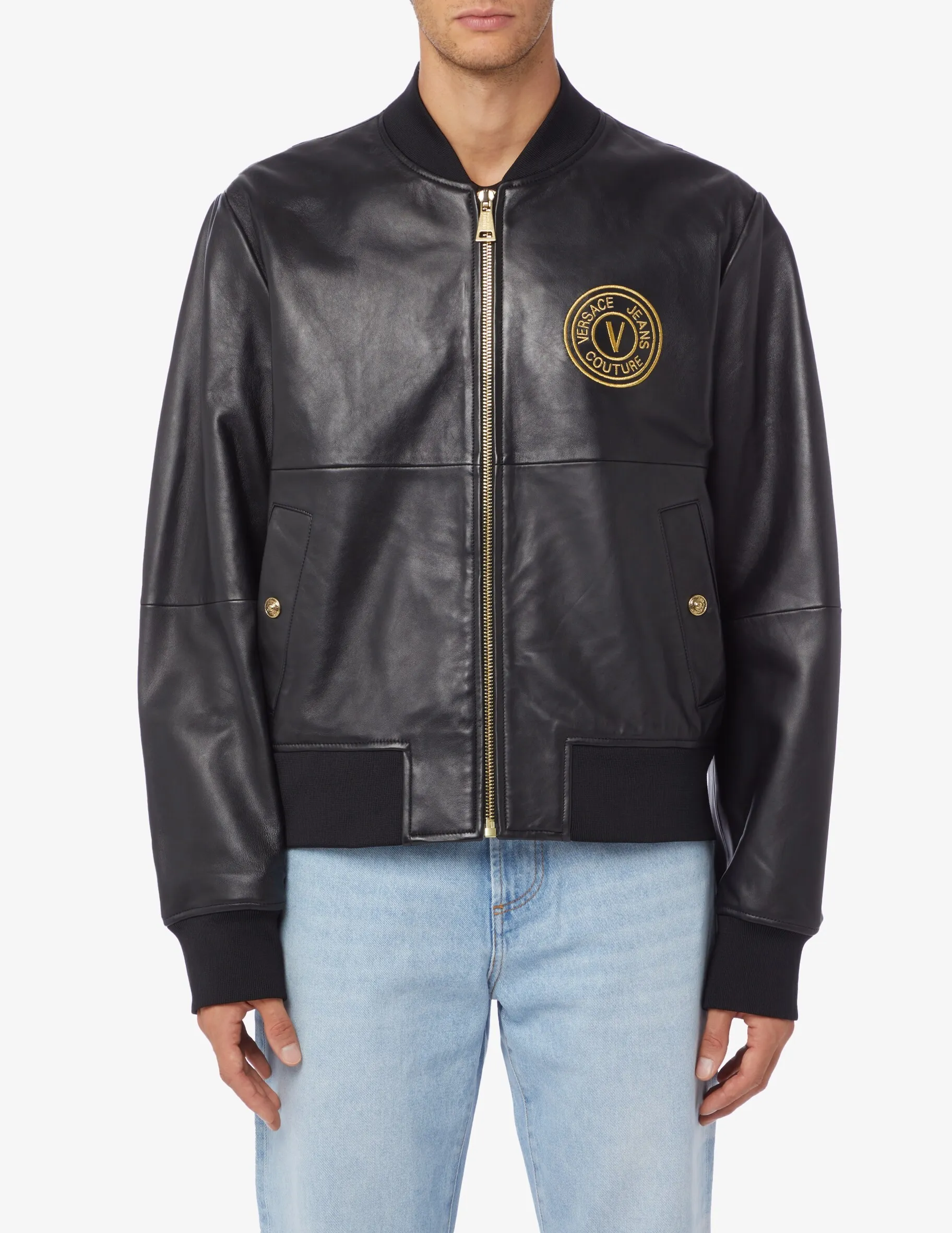 Giubbotto Pelle - Versace Jeans Couture