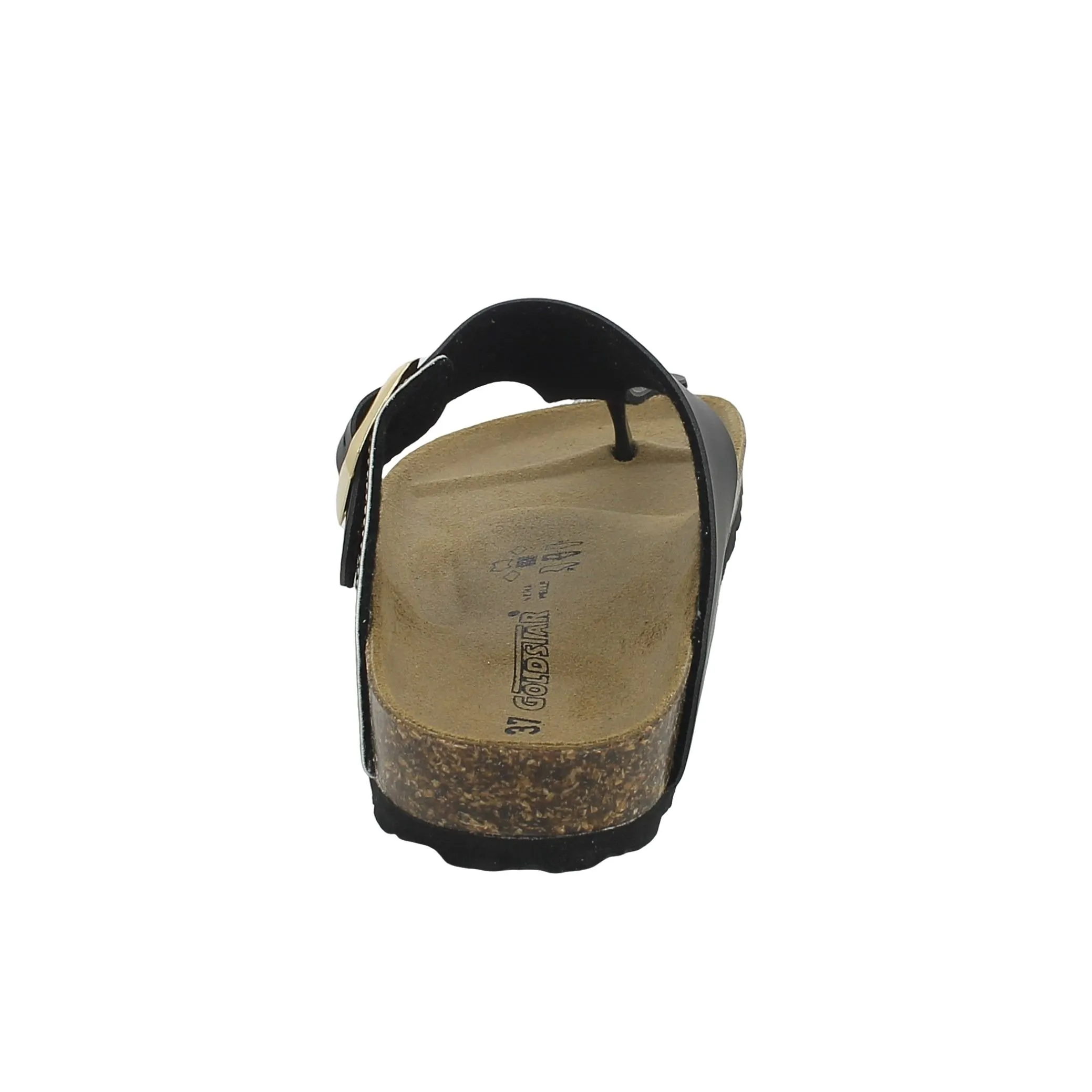 Goldstar  Ciabatta Infradito con Fibbia Nera 