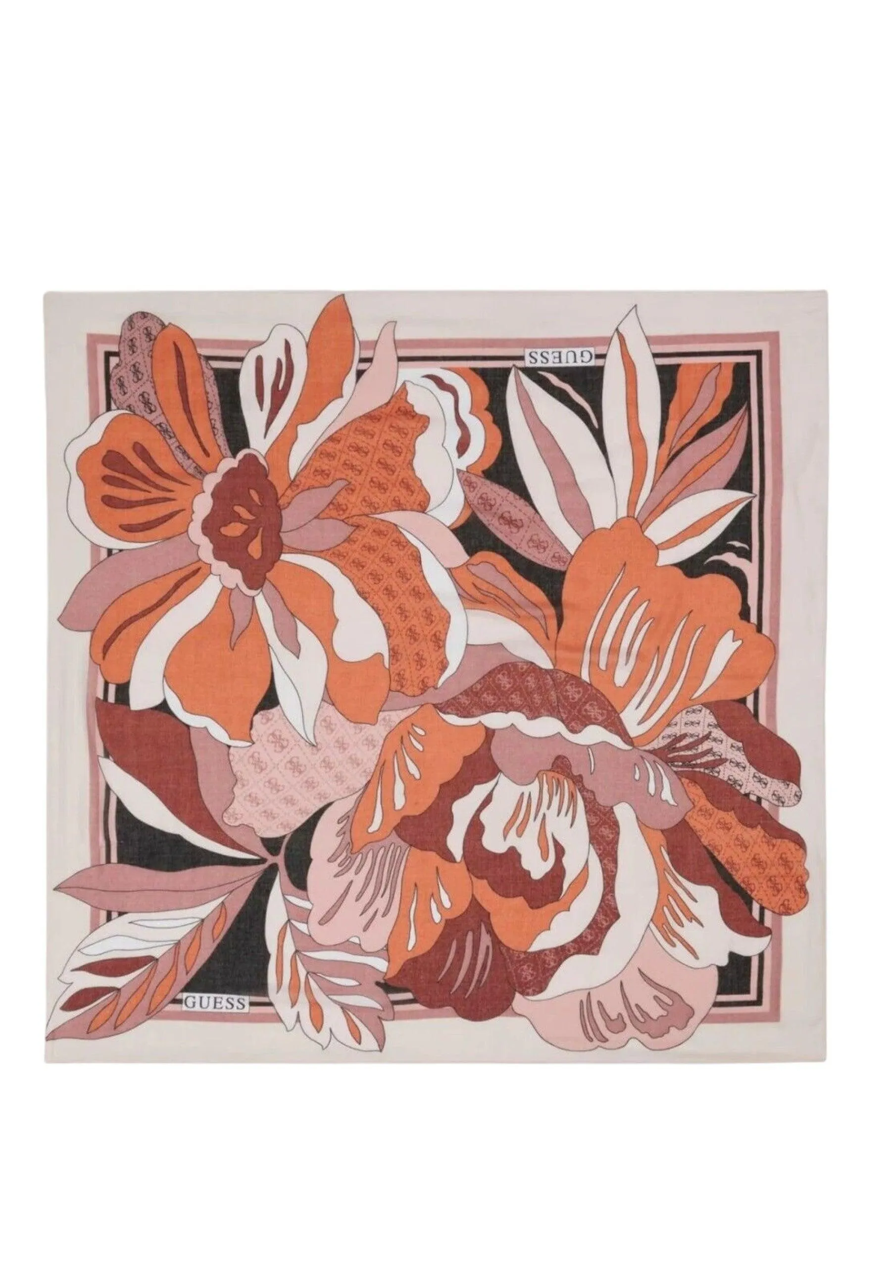 GUESS Kefiah Foulard Donna Brown Multi Fantasia AW5114POL03