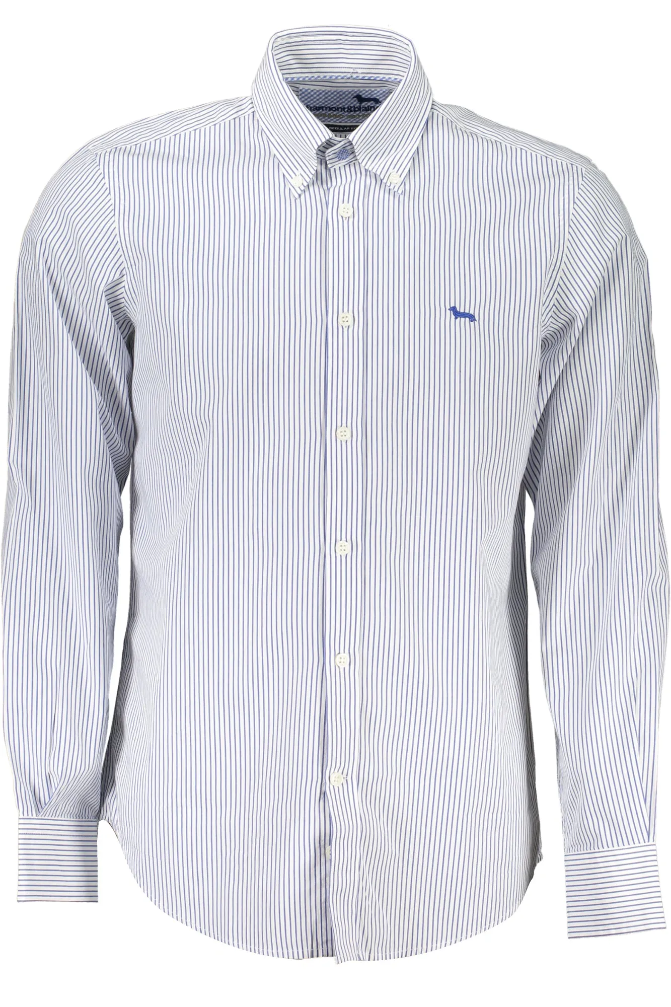 HARMONT & BLAINE CAMICIA MANICHE LUNGHE UOMO BLU