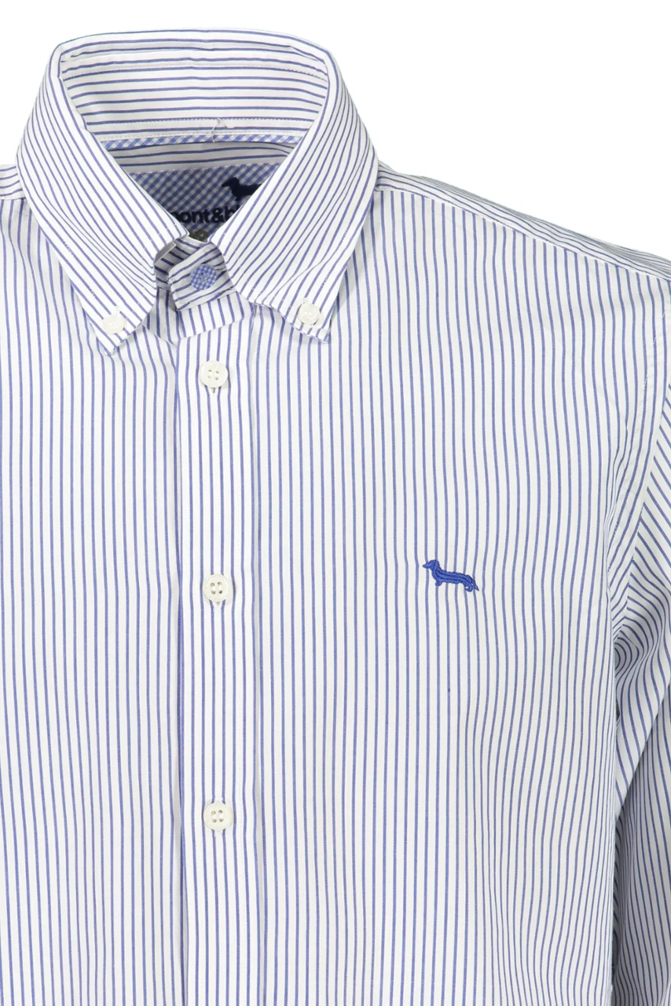 HARMONT & BLAINE CAMICIA MANICHE LUNGHE UOMO BLU