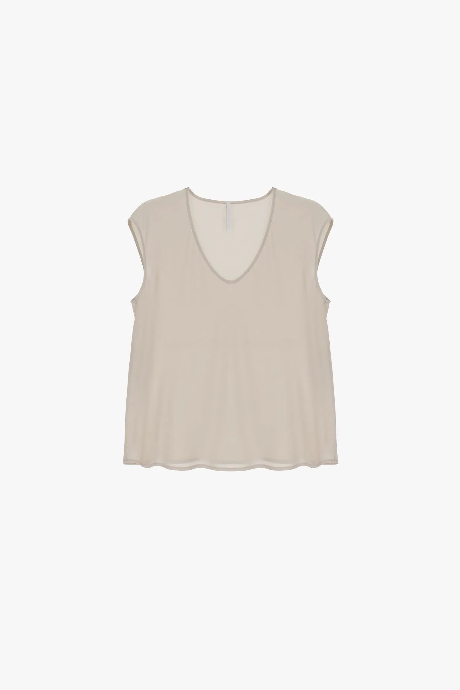 IMPERIAL      Top senza maniche con scollo a v