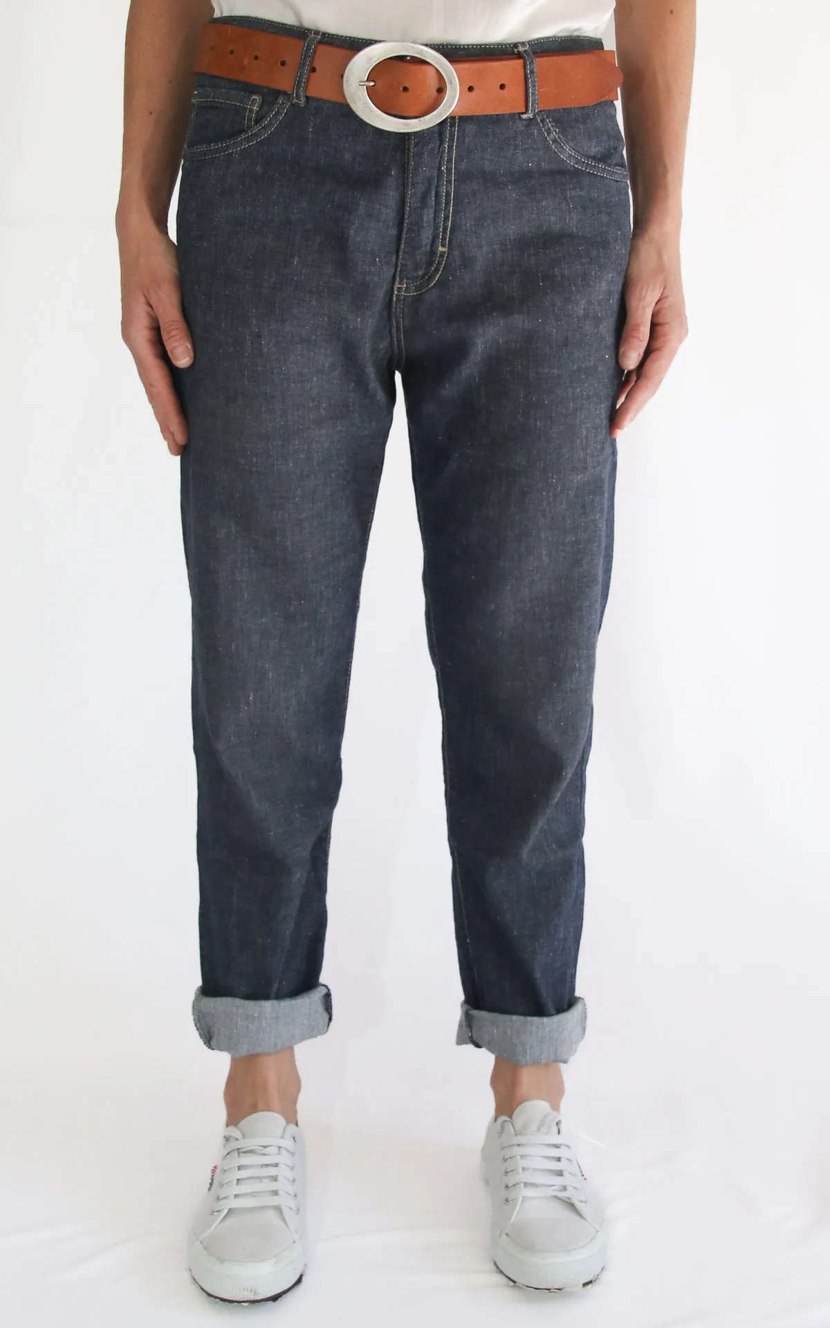 Initial – Jeans lino boyfriend – Aria