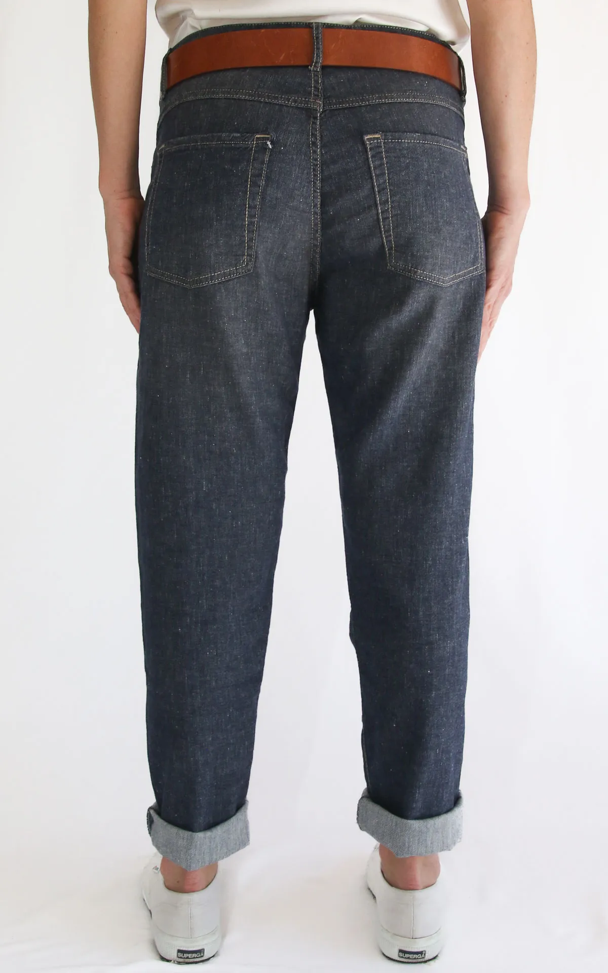 Initial – Jeans lino boyfriend – Aria