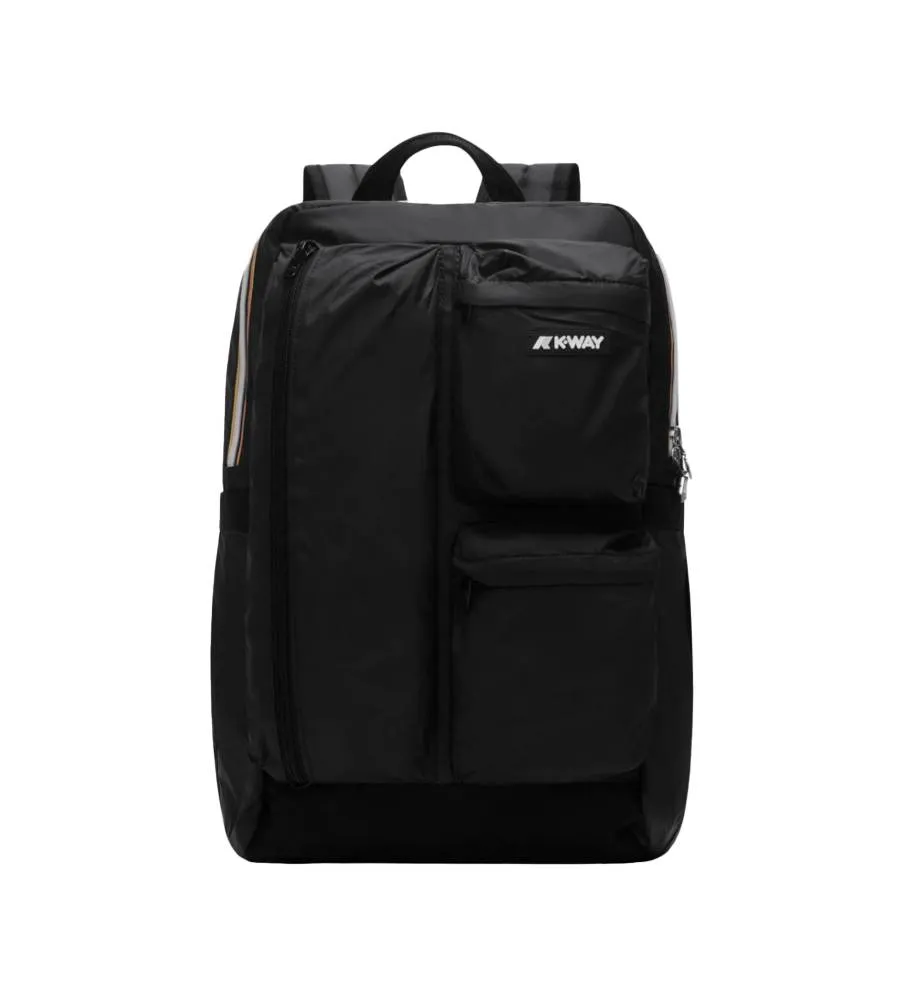 K-way Ambert Bag Backpack K2118SW Black Pure