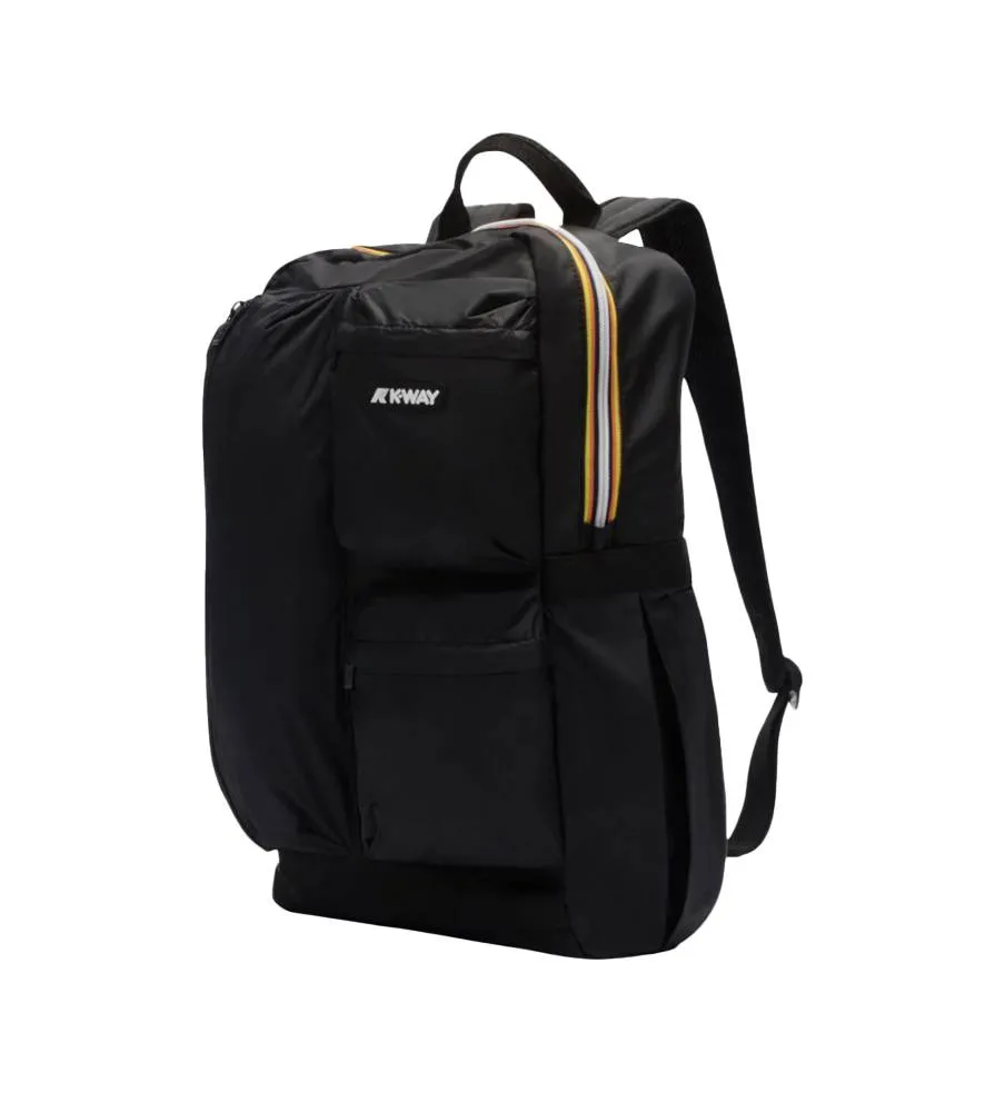 K-way Ambert Bag Backpack K2118SW Black Pure