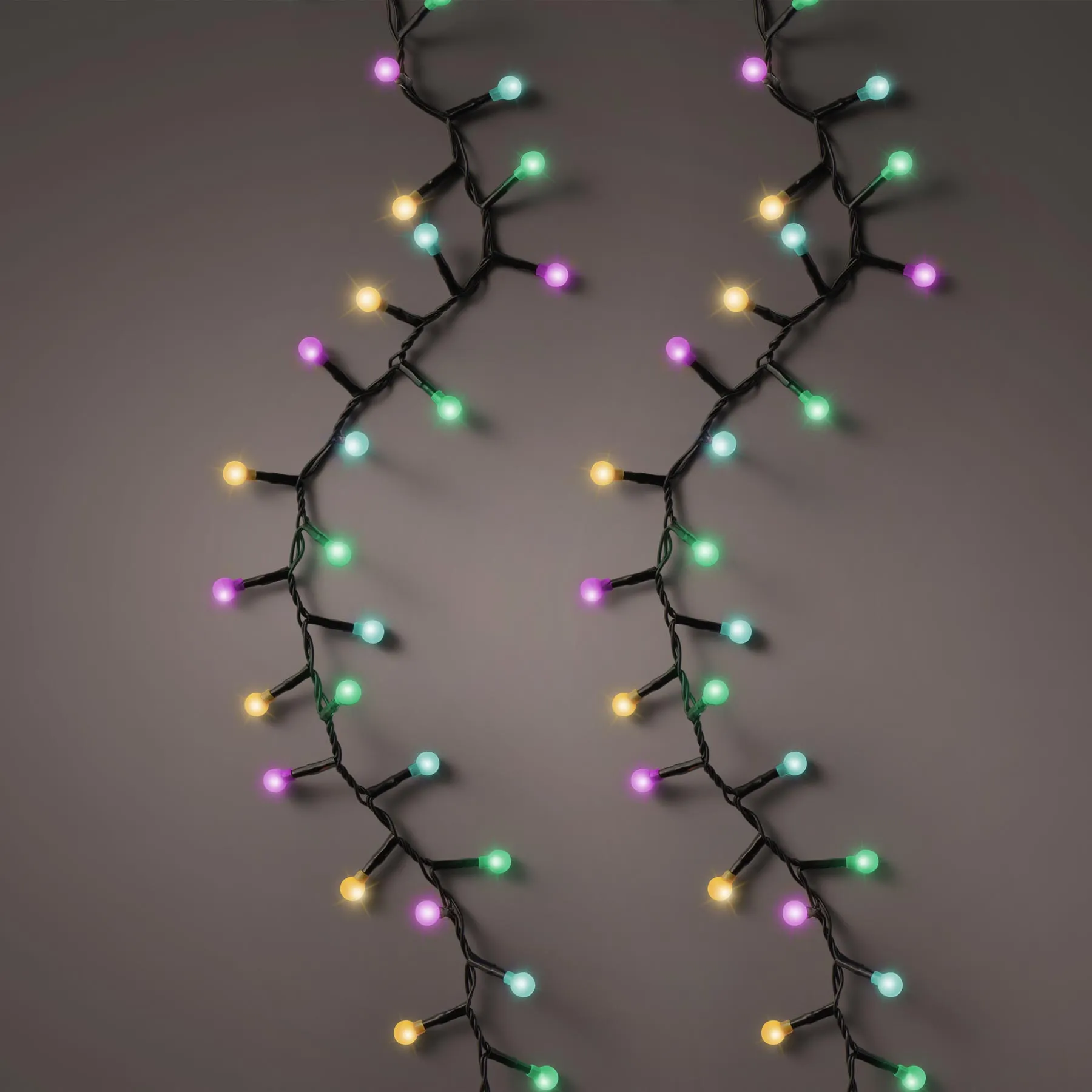 Kaemingk  Luci con 350 LED cavo nero