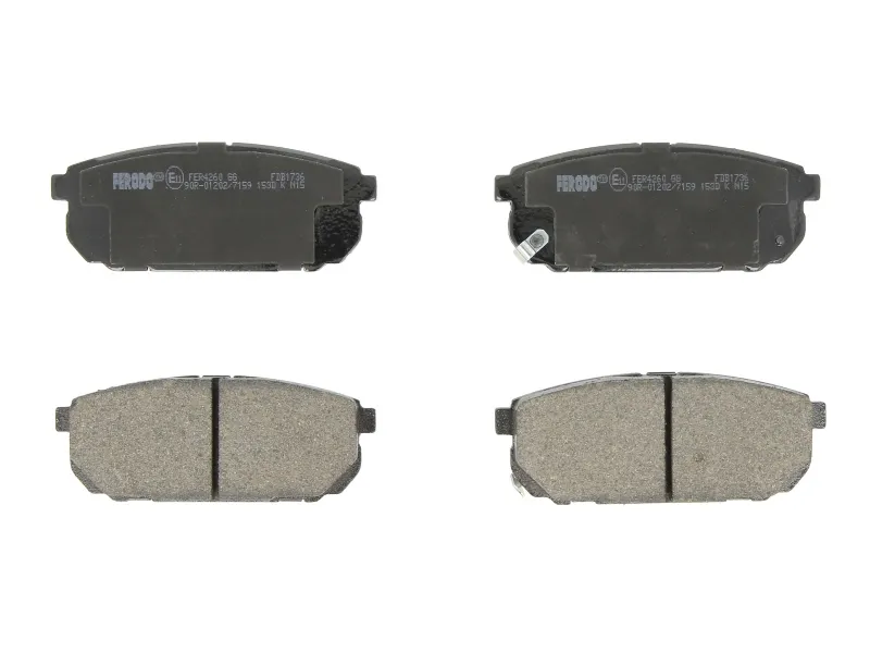 Kit 4 Pastiglie Freno Moto Marca Ferodo Codice 