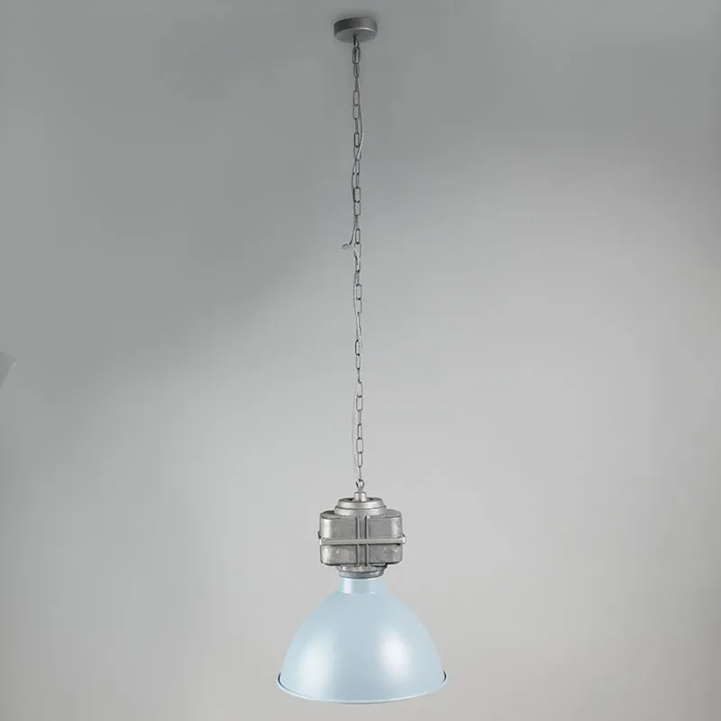 Lampada a sospensione SICKO piccola azzurro grigio