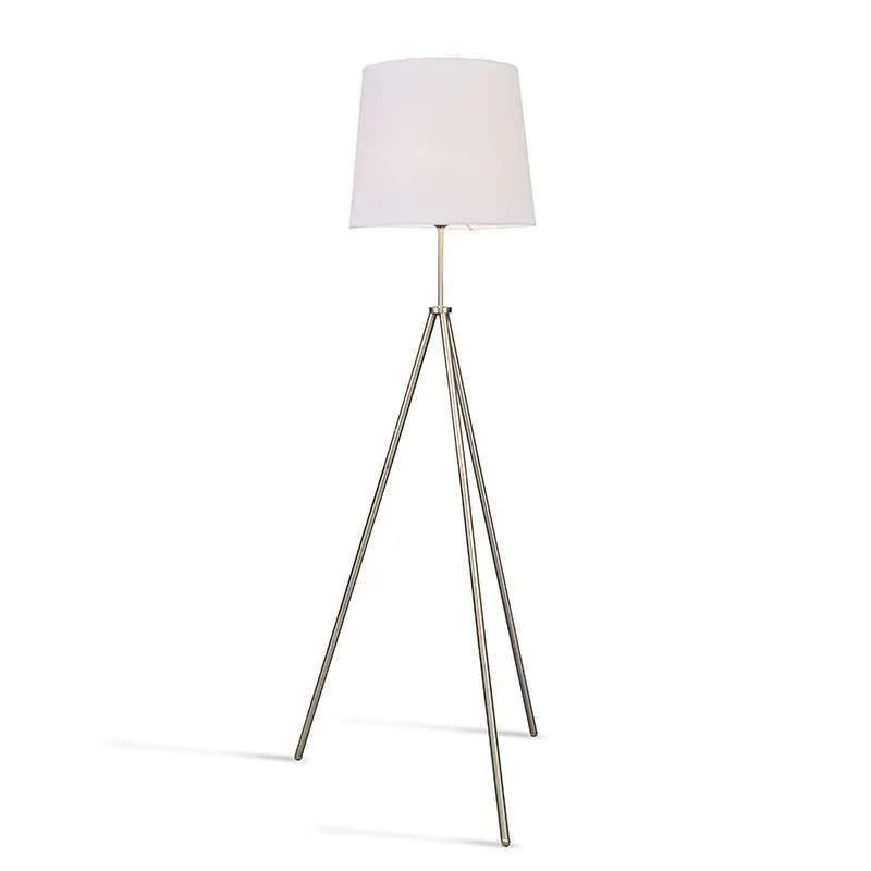 Lampada da terra 'Tripode' moderna acciaio - adatta per LED / interna