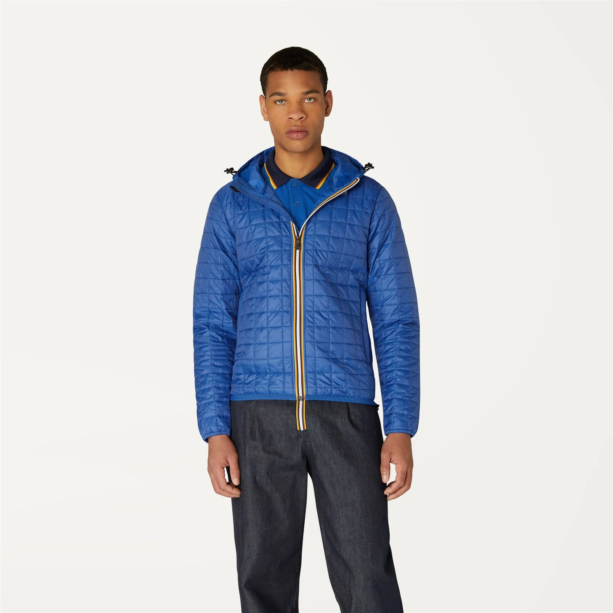 LE VRAI CLAUDE QUILTED LT WARM Blue Royal Marine