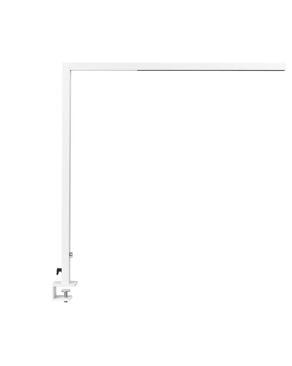 LED Clamp-On Desk Lamp VOLANS With Dimmer Metal White