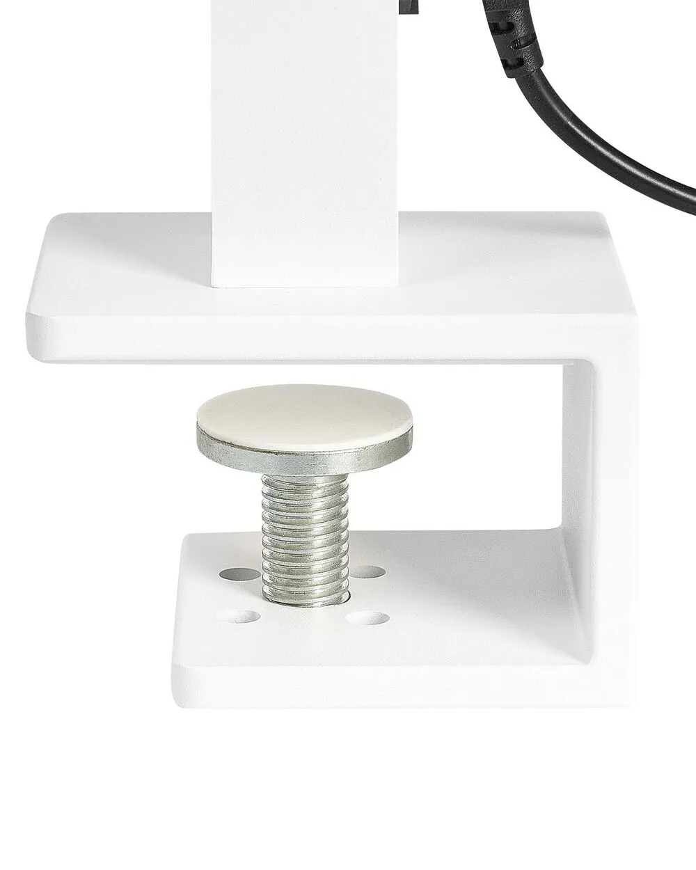 LED Clamp-On Desk Lamp VOLANS With Dimmer Metal White